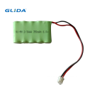 OEM / Odm de la batería de Ni-Mh Aaa 7.2V 650Mah